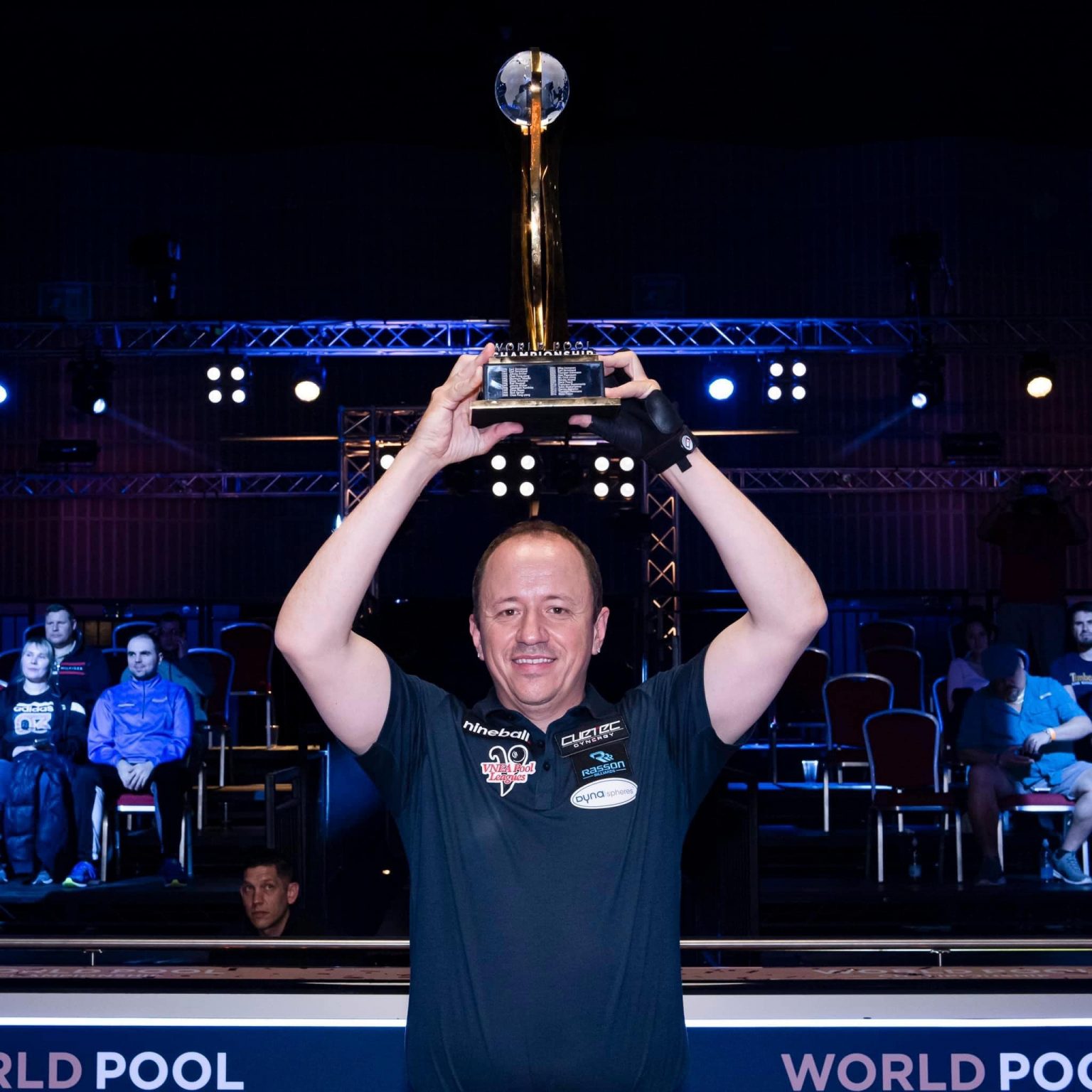 Shane Van Boening is 9 Ball Champion of the world Dynaspheres®